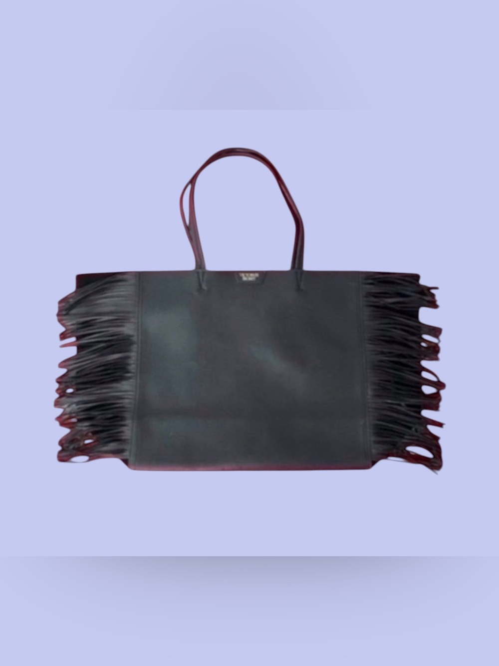 Victoria’s Secret Faux Leather and Suede Tassel X-Large Tote NWT
